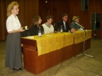 seminář uváděla ředitelka společnosti TyfloCentrum Brno Hana Bubeníčková