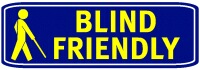 logo Blind Friendly Web